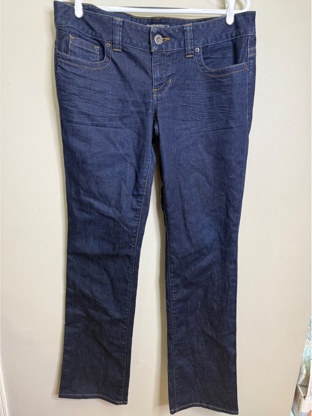 Guess Dark Blue Jeans Daredevil Boot Cut Size 31 X RG